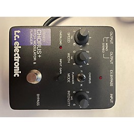 Used TC Electronic STEREO CHORUS Effect Pedal