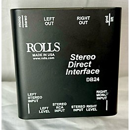 Used Rolls STEREO DIRECT INTERFACE DB24 Direct Box