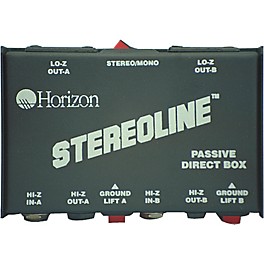 Open Box Rapco Horizon STL-1 Stereo Line Direct Box