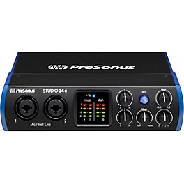 Open Box PreSonus Studio 24c USB-C 2x2 Audio/MIDI Interface