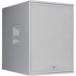 Open Box RCF SUB 18-AX W Professional Active 18" Subwoofer, White