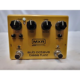 Used MXR SUB OCTAVE BASS FUZZ Effect Pedal