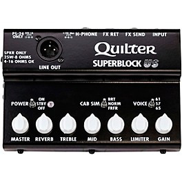 Open Box Quilter Labs SUPERBLOCK US 25W Guitar Amp Head Level 1 Black