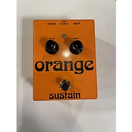 Used Orange Amplifiers SUSTAIN Compressor Pedal Effect Pedal