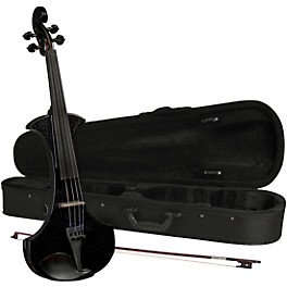 Open Box Cremona SV-180BKE Premier Student Electric Violin Outfit