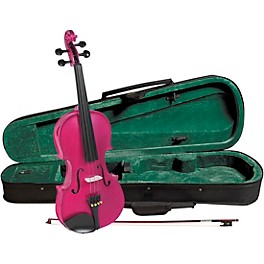 Open Box Cremona SV-75RS Premier Novice Series Sparkling Rose Violin Outfit