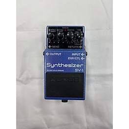Used BOSS SY-1 Synthesizer Effect Pedal