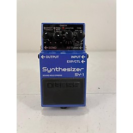 Used BOSS SY1 SYNTHESIZER Effect Pedal