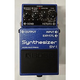 Used BOSS SY1 Synthesizer Effect Pedal