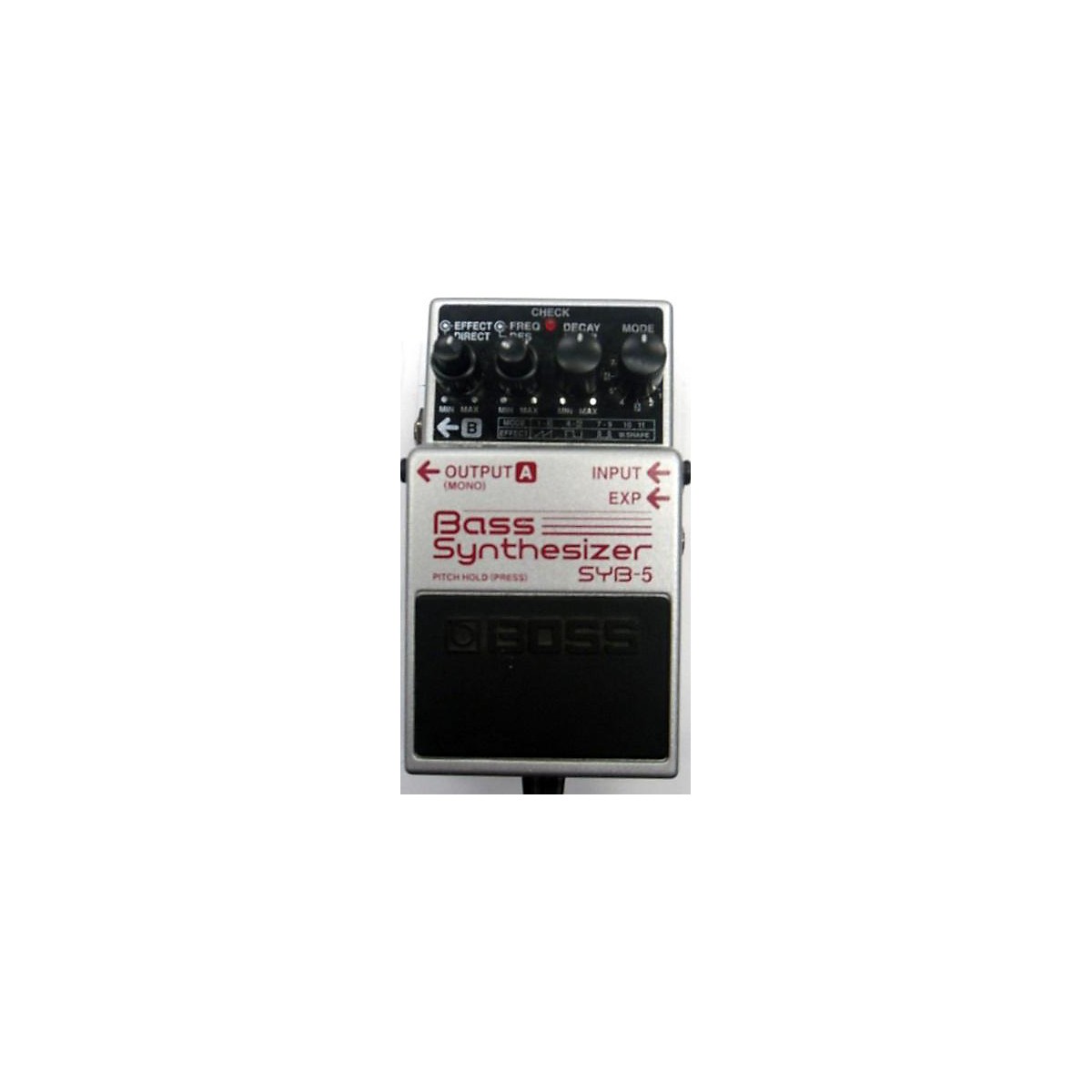 Used Boss SYB5 Bass Synth Bass Effect Pedal Guitar Center