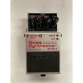 Used BOSS SYB5 Bass Synth Bass Effect Pedal
