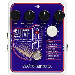 Open Box Electro-Harmonix SYNTH9 Synthesizer Machine Pedal