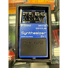 Used BOSS SYNTHESIZER 1 Effect Pedal