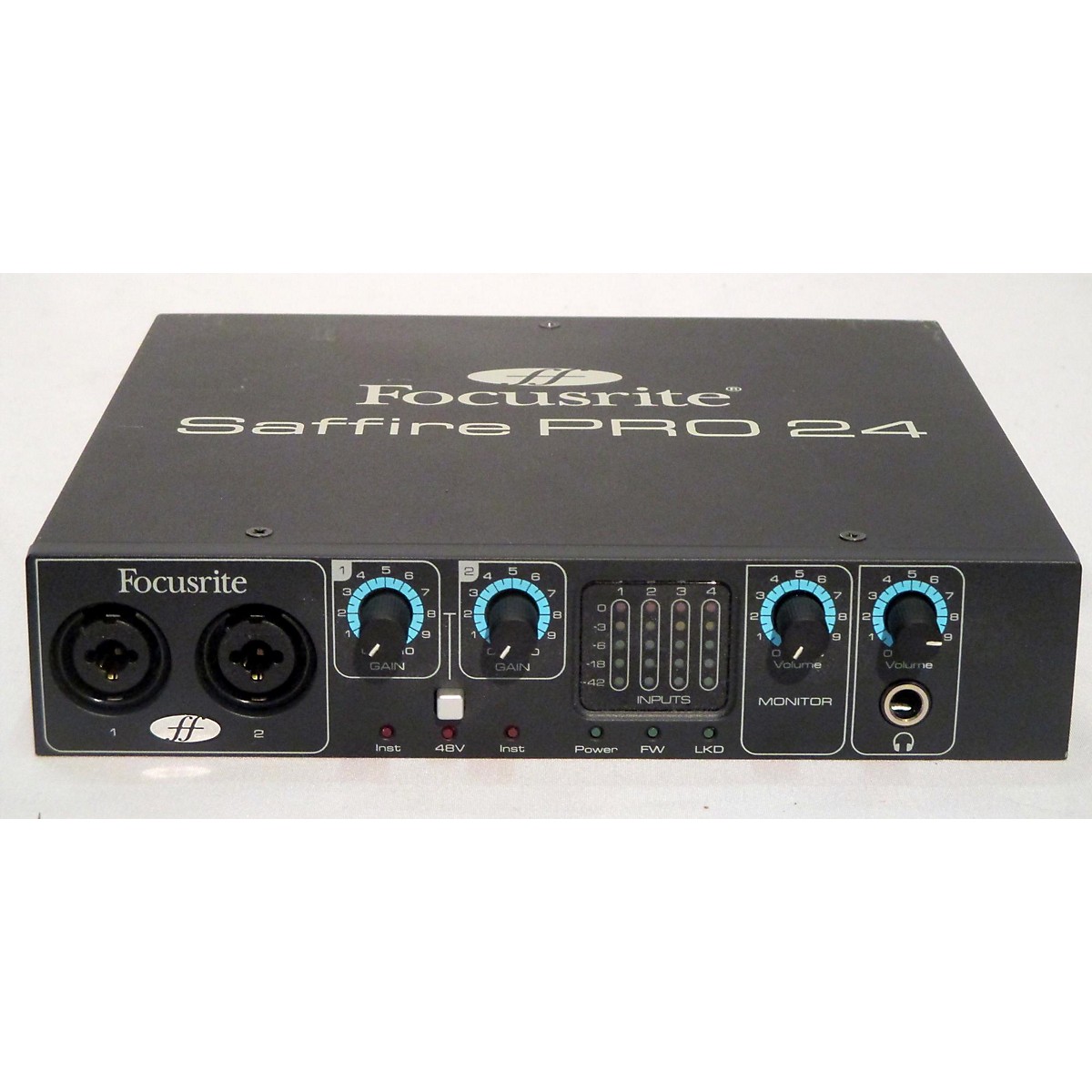 Как подключить звуковую карту focusrite saffire pro 24