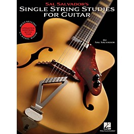 Hal Leonard Sal Salvador's Single String Studies for Guitar Guitar Book Series Softcover Written by Sal Salvador