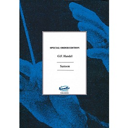 Novello Samson Music Sales America Series Book by George Frideric Handel