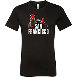 Guitar Center San Francisco Guitar Bridge Graphic T-Shirt