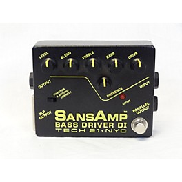 Used Tech 21 SansAmp Bass Driver DI Bass Effect Pedal