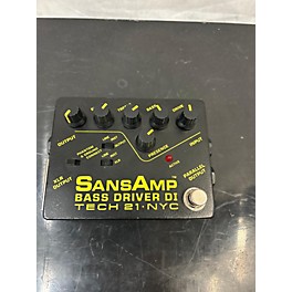 Used Tech 21 Sansamp PBDR Bass Driver DI Bass Effect Pedal
