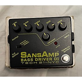 Used Tech 21 Sansamp PBDR Bass Driver DI Bass Effect Pedal