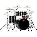 Mapex Saturn Evolution Rock Maple 4-Piece Shell Pack With 22" Bass Drum Piano Black