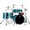Mapex Saturn Evolution Workhorse Maple 5-Piece Shell Pack With 22" Bass Drum Exotic Azure Burst