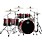 Mapex Saturn Studioease 5-Piece Shell Pack With 22" Bass Drum Scarlet Fade