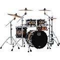Mapex Saturn VI Fusion 4-Piece Shell Pack with 20" Bass Drum Black Ink Burst