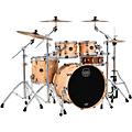 Mapex Saturn VI Rock 4-Piece Shell Pack With 22" Bass Drum Exotic Natural Burl