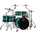 Mapex Saturn VI Studioease 5-Piece Shell Pack with 22" Bass Drum Marine Teal Burst