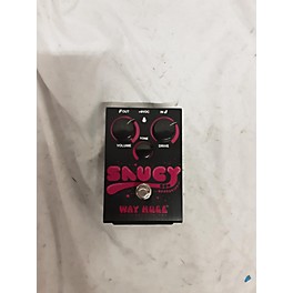 Used Way Huge Electronics Saucy Box Overdrive Effect Pedal