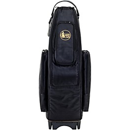 Gard Saxophone Wheelie Bag, Synthetic With Leather Trim Fits 1 Tenor