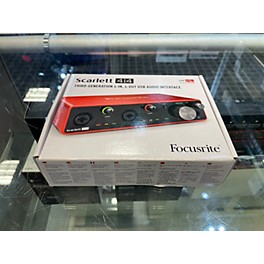 Used Focusrite Scarlett 4i4 Gen 3 Audio Interface