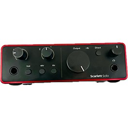 Used Focusrite Scarlett Solo Gen 4 Audio Interface