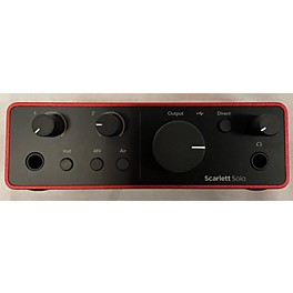 Used Focusrite Scarlett Solo Gen 4 Audio Interface