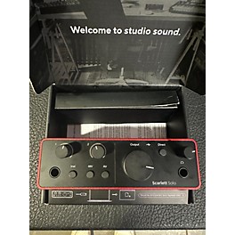 Used Focusrite Scarlett Solo Gen 4 Audio Interface