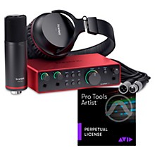 Focusrite Scarlett Studio Pack Gen 4 With AVID Pro Tools Artist Perpetual License
