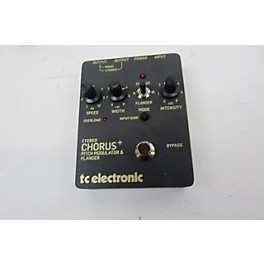 Used TC Electronic Scf Gold Stereo Chorus Flanger Effect Pedal