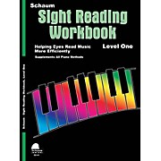 Schaum Sight Reading Workbook (Level 1) Educational Piano Book