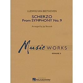 Hal Leonard Scherzo (from Symphony No. 9) Concert Band Level 3 Arranged by Jay Bocook