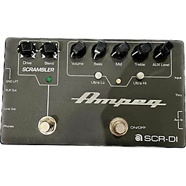 Used Ampeg ScrDI Bass Effect Pedal