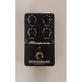 Used Ampeg Scrambler Bass Overdrive Bass Effect Pedal