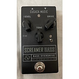 Used Cusack Screamer Bass Overdrive Effect Pedal