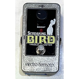 Used Electro-Harmonix Screaming Bird Treble Booster Effect Pedal