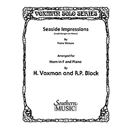 Southern Seaside Impressions (Horn) Southern Music Series Arranged by Himie Voxman