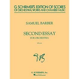 G. Schirmer Second Essay for Orchestra (Study Score) Study Score Series Composed by Samuel Barber