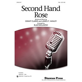 Shawnee Press Second Hand Rose SSA arranged by Blair Bielawski