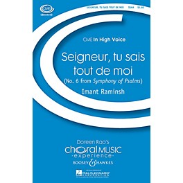 Boosey and Hawkes Seigneur, Tu Sais Tout de Moi (No. 6 from Symphony of Psalms) CME In High Voice SSAA by Imant Raminsh