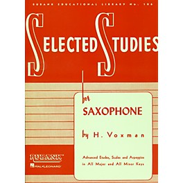 Hal Leonard Selected Studies For Saxophone