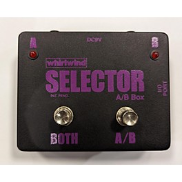 Used Whirlwind Selector AB Box Pedal